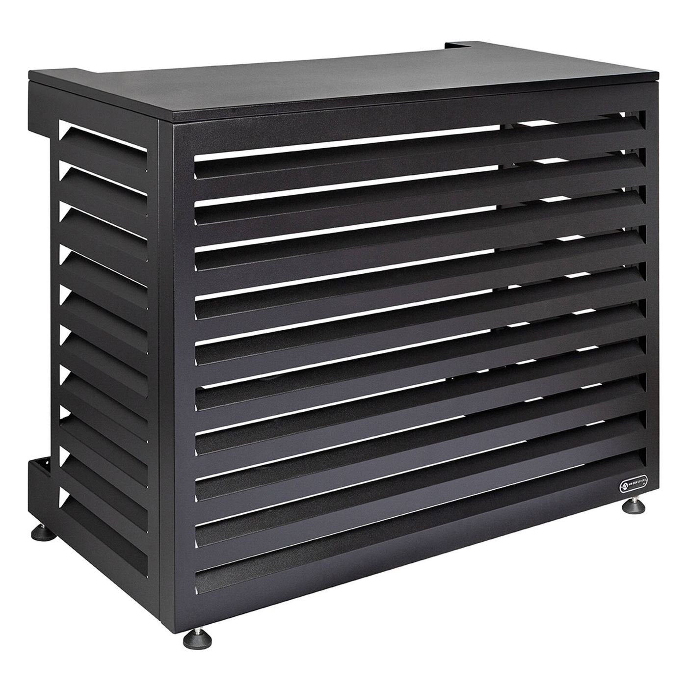 Air Conditioner Cover in Black - Large