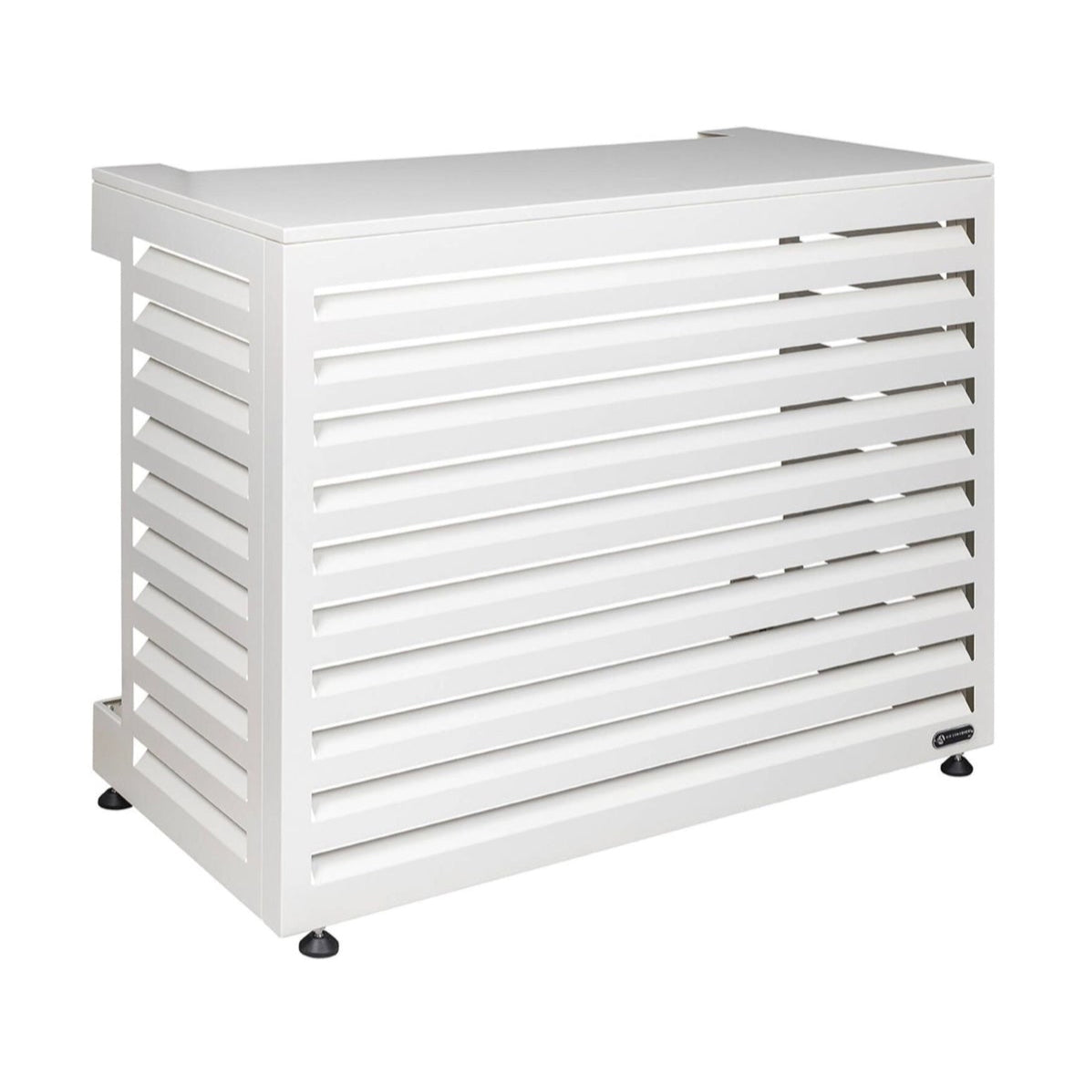 Air Conditioner Cover in White - Medium